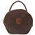 Céline Borsa CELINE Macadam Canvas PVC Pelle 2way Marrone Oro Auth 192234 D'oro - vista 13