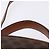 Céline Borsa CELINE Macadam Canvas PVC Pelle 2way Marrone Oro Auth 192234 D'oro - vista 14