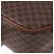 Céline Borsa CELINE Macadam Canvas PVC Pelle 2way Marrone Oro Auth 192234 D'oro - vista 19