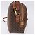 Céline Borsa CELINE Macadam Canvas PVC Pelle 2way Marrone Oro Auth 192234 D'oro - vista 5