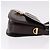 Borsa a tracolla GUCCI Web Sherry Line in pelle marrone e oro Auth 191902 D'oro - vista 3