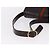 Borsa a tracolla GUCCI Web Sherry Line in pelle marrone e oro Auth 191902 D'oro - vista 7