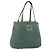 Borsa FENDI in pelle verde e oro Auth ka5255 D'oro