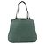 Borsa FENDI in pelle verde e oro Auth ka5255 D'oro - vista 2