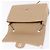 CHANEL Matelasse 25 Chain Shoulder Bag Cotton Beige Silver CC Auth 192083A Argento - vista 20
