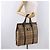 Borsa Tote Burberrys Nova Check in tela Beige Oro Auth bs36098 D'oro - vista 20