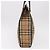 Borsa Tote Burberrys Nova Check in tela Beige Oro Auth bs36098 D'oro - vista 5