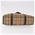 Borsa Tote Burberrys Nova Check in tela Beige Oro Auth bs36098 D'oro - vista 6