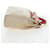 Hermès HERMES Herbag A Dos Backpack Canvas 2way Beige Silver Auth 189543 Argento  - vista 4
