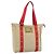LOUIS VUITTON Antigua Cabas MM Tote Bag Beige Rosso M40035 LV Auth ep15323