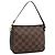 LOUIS VUITTON Damier Ebene Trousse Make Up Pouch N51982 LV Auth 192911