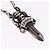 Chrome Hearts Dolch Anhänger Charm Top Ag925 Silber Authentisch 192165M - Ansicht 3