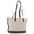 Céline CELINE C Macadam Canvas Tote Bag Elfenbein Braun Authentisch 192715 Roh
