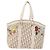 Borsa Christian Dior Trotter Canvas Beige Silver Auth bs36071 Argento - vista 13