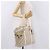 Borsa Christian Dior Trotter Canvas Beige Silver Auth bs36071 Argento - vista 24