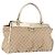 Borsa GUCCI GG Canvas Beige Oro 190248 Auth ka5304A D'oro
