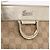 Borsa GUCCI GG Canvas Beige Oro 190248 Auth ka5304A D'oro - vista 17