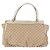 Borsa GUCCI GG Canvas Beige Oro 190248 Auth ka5304A D'oro - vista 2