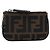 FENDI Zucca Canvas Monedero Marrón Negro Auth bs36231V Castaño - vista 13