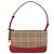Bolsa BURBERRY Nova Check em Canvas Bege Dourado Auth 191905 - vista 13