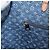 LOUIS VUITTON Monogram Denim On The Go MM Borsa Blu M46871 LV Auth 192928SAM - vista 22