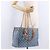 LOUIS VUITTON Monogram Denim On The Go MM Borsa Blu M46871 LV Auth 192928SAM - vista 25