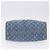LOUIS VUITTON Monogram Denim On The Go MM Borsa Blu M46871 LV Auth 192928SAM - vista 5