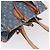 LOUIS VUITTON Monogram Denim On The Go MM Borsa Blu M46871 LV Auth 192928SAM - vista 6
