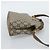 Borsa a Spalla GUCCI GG Plus Supreme PVC Beige Oro Auth gh2149 D'oro - vista 4