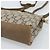 Borsa a Spalla GUCCI GG Plus Supreme PVC Beige Oro Auth gh2149 D'oro - vista 9
