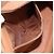 Céline Borsa CELINE Macadam Canvas PVC Pelle 2way Marrone Oro Auth 191900 D'oro - vista 11