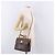 Céline Borsa CELINE Macadam Canvas PVC Pelle 2way Marrone Oro Auth 191900 D'oro - vista 24