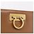Borsa a tracolla Salvatore Ferragamo Gancini con catena in pelle marrone oro Auth 191749 - vista 17