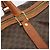 Céline Borsa Boston CELINE Macadam Canvas PVC Pelle Marrone Oro Auth 186569 D'oro - vista 18