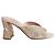 Mule Miu Miu dorate con paillettes D'oro