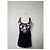 Top de tirantes Vintage Givenchy de algodón con estampado floral y de estrellas Negro XS - vista 12