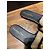 Dior Sandali Slide 30 Montaigne in Paglia 38 Nero Beige D'oro - vista 7