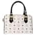MCM Visetos logogramme Leather Bianco  - vista 2