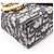 Borsa pochette Christian Dior Dior 30 Montaigne Beige Blu navy - vista 7