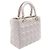 Christian Dior Dior LADY DIOR Cannage Borsa a 2 Vie Marrone - vista 2