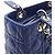 Christian Dior Dior LADY DIOR Cannage Borsa a 2 modi Blu - vista 6
