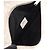 Borsa Saddle Christian Dior in tela bianca Bianco - vista 3