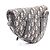 Christian Dior Dior Oblique Saddle Bag Mini Nero Crudo Blu navy - vista 2