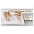 Mai indossati - Orecchini con fiocco DIOR - con clip Bianco D'oro Gold hardware - vista 10