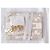Mai indossati - Orecchini con fiocco DIOR - con clip Bianco D'oro Gold hardware - vista 13