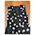 Dolce & Gabbana Seidenkleid mit Polka Dots Schwarz Weiß  - Ansicht 10
