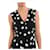 Dolce & Gabbana Seidenkleid mit Polka Dots Schwarz Weiß  - Ansicht 6