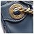 Borsa a tracolla Chanel in pelle Chevron V-stitch Blu - vista 2