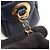 Borsa a tracolla Chanel in pelle Chevron V-stitch Blu - vista 3