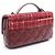 Borsa Chanel Airline Matelassé Top Handle Rosso Multicolore Bordò - vista 2